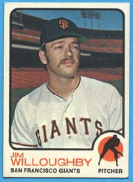 1973 Topps Baseball Cards      079      Jim Willoughby RC